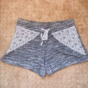 Mossimo Knit Lace Shorts